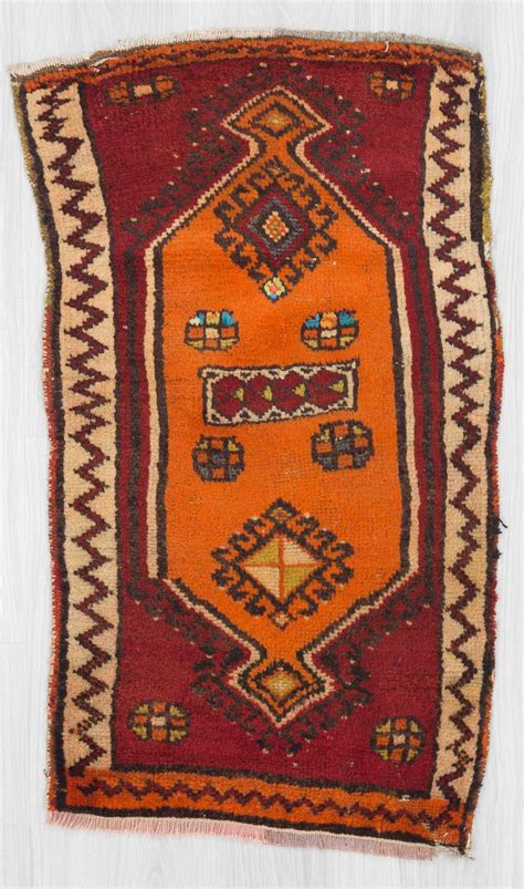 Vintage mini Turkish rug Kars, Pastel Rugs, Floor Rugs, Vintage Rugs, Bohemian Rug, Handmade ...