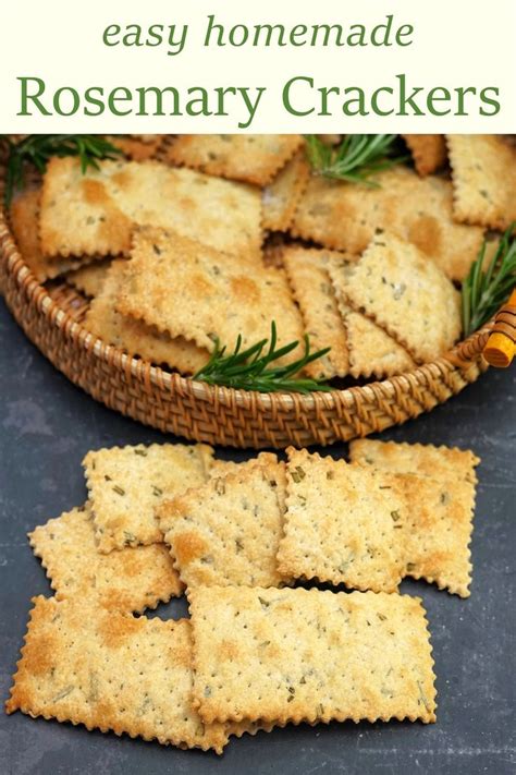 Rosemary Crackers Recipe | Moorlands Eater | | Recipe | Easy homemade ...