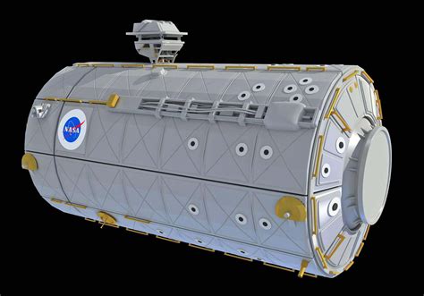 ISS International Space Station Module Destiny - 3D Model by 3D Horse