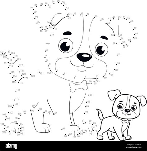 Dot to dot puzzle for children. Connect dots game Stock Vector Image & Art - Alamy