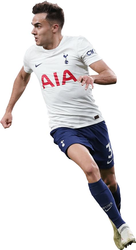 Sergio Reguilon Tottenham Hotspur football render - FootyRenders