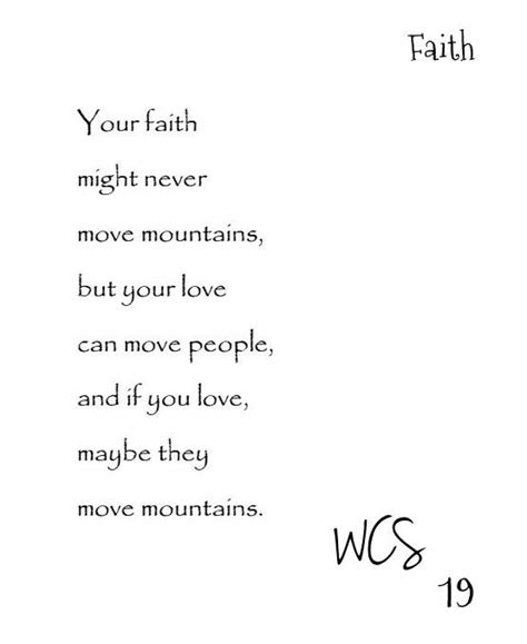 #faith #hope #love #inspiration #quote #poetry | Words, Love can, Quotes