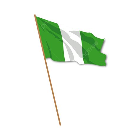 Nigeria Flag Vector Design Images, Nigeria National Flag, Nigeria, Flag ...