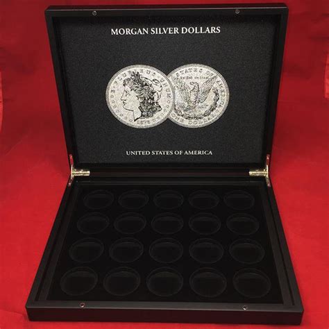 Morgan Silver Dollar Display Case | Morgan Silver Dollar Storage - JP's ...