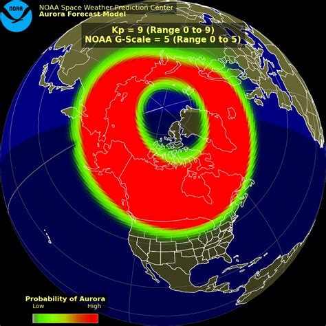 Aurora Dashboard (Experimental) | NOAA / NWS Space Weather Prediction Center