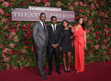 Idris Elba and Family at the Evening Standard Awards | POPSUGAR ...