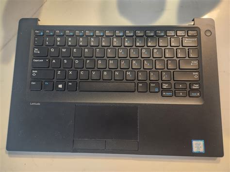 Dell Latitude 7480 Laptop Palmrest, Keyboard, & Touchpad Assembly With ...