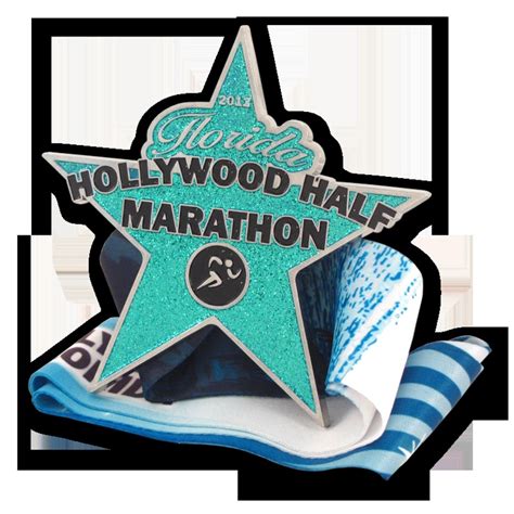 Friday Hollywood Half Marathon Medal! | Running medals, Marathon medal ...