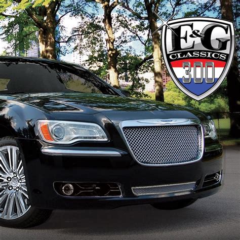 E&G Classics® - Chrysler 300 2012 Chrome Mesh Grille