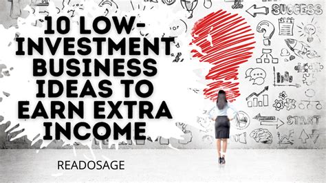 10 Low-Investment Business Ideas To earn extra Income – readosage