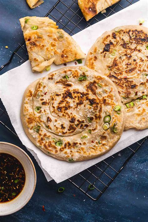 Chinese Scallion Pancakes | Little Sunny Kitchen