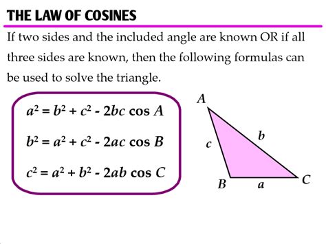 12.3 - Law of Sines and Law of Cosines - Ms. Zeilstra's Math Classes