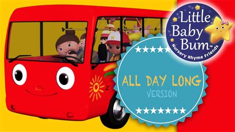 Wheels On The Bus | Part 2 | All Day Long Version | Nursery Rhymes ...