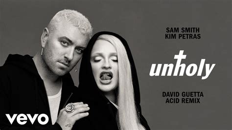 Sam Smith, Kim Petras - Unholy (David Guetta Acid Remix / Visualiser) - YouTube Music