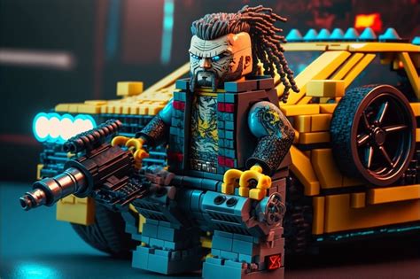 Cyberpunk 2077 LEGO наборы глазами нейросети | Пикабу