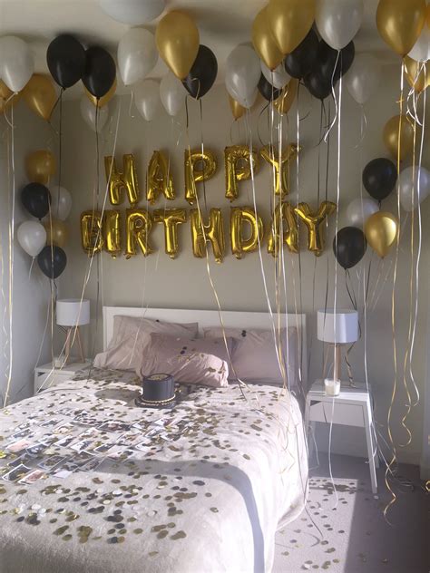 Happy Birthday for him | Birthday surprise boyfriend, Surprise boyfriend, Birthday surprises for him