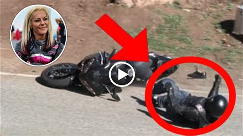 Angie Smith Crash Video | Motorcycle Racer Angie Smith Accident | 1-Oct-2023 - YouTube