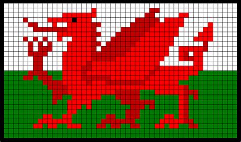 Ravelry: Welsh Dragon Chart pattern by Melanie Nordberg