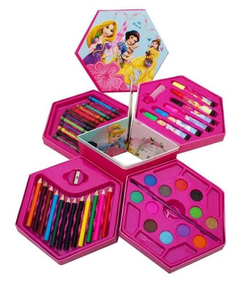 46 Pcs Princess Color Box - Plastic Set kids educational playing toy - Buy 46 Pcs Princess Color ...