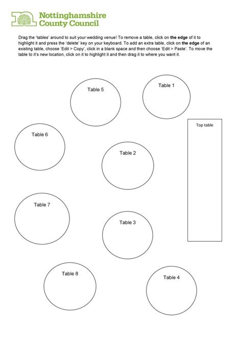 40+ Great Seating Chart Templates (Wedding, Classroom + more)