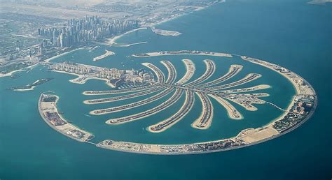 1920x1080px | free download | HD wallpaper: panorama, Dubai, UAE, Palm Jumeirah, Jumeirah Palm ...