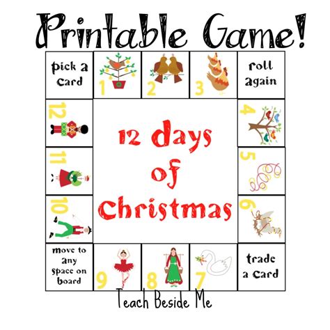 Twelve Days Of Christmas Math Worksheets - Free Printable