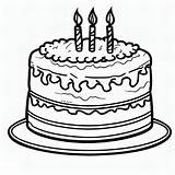Print Birthday Cake coloring Page  Download Or Color Online For sketch template