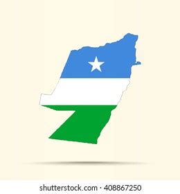 Puntland Somalia Map On World Map Stock Vector (Royalty Free) 759934729 ...