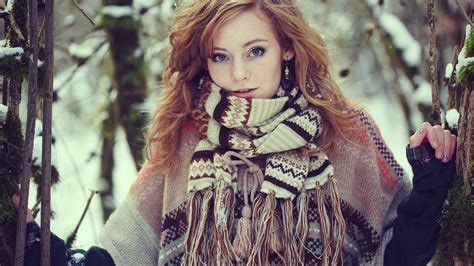 Girl Winter Fashion wallpaper | 1920x1080 | #19804