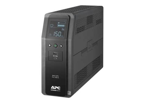 APC Back-UPS Pro 1500VA 10-Outlet/2-USB Battery Back-Up and Surge ...