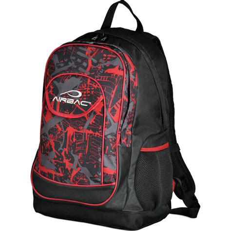 AirBac Technologies Groovy Backpack (Red) GVY-RD B&H Photo Video