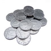 Plain Silver Coin - PNG All