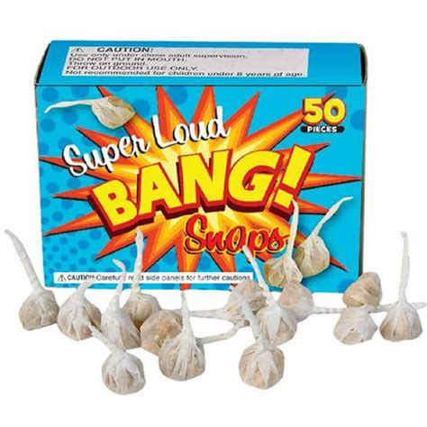 50 Bang Party Snaps Snap Pop Pop Snapper Throwing Poppers Trick Noise ...