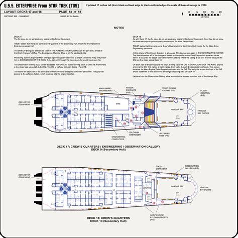 Enterprise Deck Plans