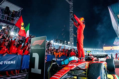 Photo galley: best images as Ferrari and Carlos Sainz celebrate 2023 F1 ...