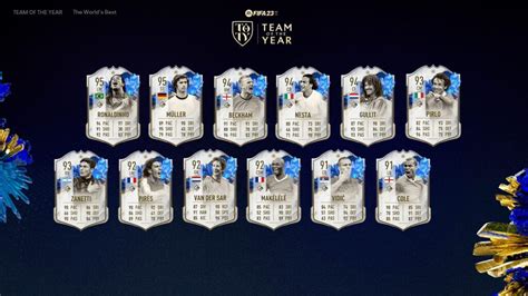 FIFA 23 TOTY ICONs Team 2 Release and Leaks | FifaUltimateTeam.it - UK