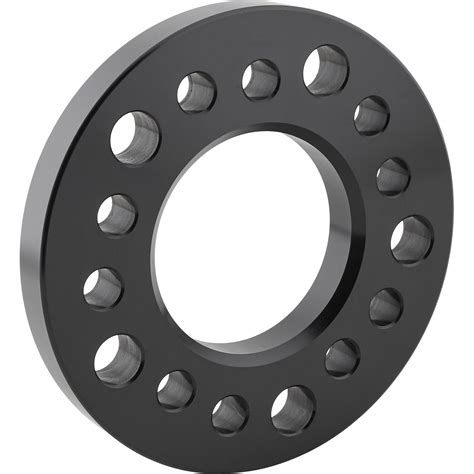 Universal Black Anodized Aluminum Wheel Spacer, 3/4 Inch Thick - Fits 5 ...