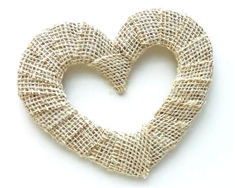 Burlap Heart Wreath Handicraft | Meaningful Homeschooling