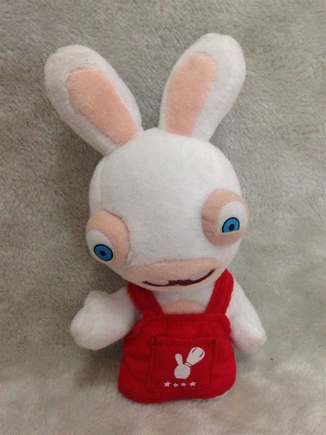 Rabbids Series 2 White Rabbid Plush Figure 20cm Mini Size Rayman Raving Rabbids Plush Toys-in ...