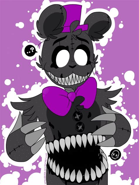 FNaF 4: Nightmare Freddy by SpaceBearr on DeviantArt | Fnaf, Foto, Disegni