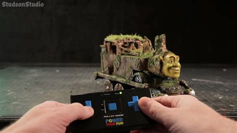 This RC Shrek Engine Is The All Star of Any Train Station - SolidSmack