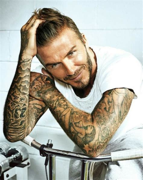 David Beckham Tattoos - We Need Fun