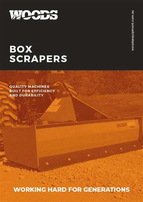 Box Scraper Brochure - Woods Equipment Australia