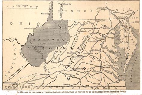 Why Virginia Split Into "East" and West Virginia (But With Only Three ...