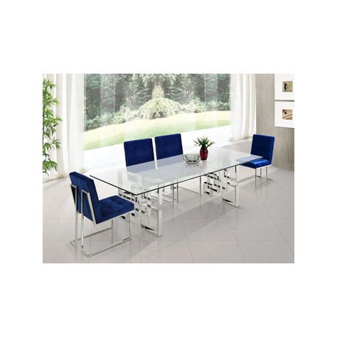 Orren Ellis Glass Top Metal Base Dining Table - Wayfair Canada