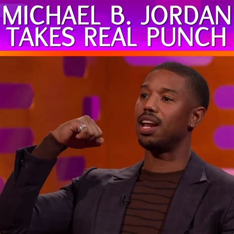 Michael B. Jordan Takes A Real Punch | The Graham Norton Show | OUCH! | By The Graham Norton Show