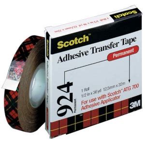 Scotch ATG 700 Adhesive Applicator: Refill Tape, 1/2" x 36 Yards ...