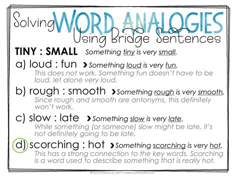 Build Vocabulary with Word Analogies • Teacher Thrive