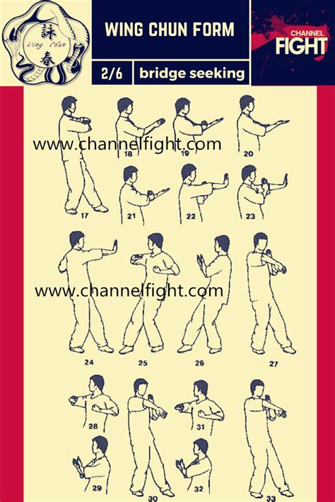 Wing Chun Form- Bridge Seeking 2/6 | Wing chun martial arts, Kung fu ...