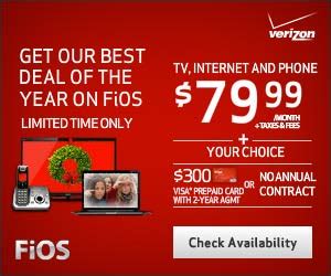 FiOS Internet Deals-Verizon FiOS Internet Coupon Codes & Deals: Verizon FiOS Triple Play ...